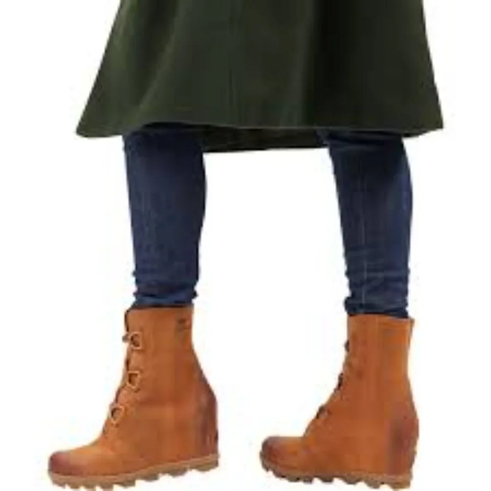 Sorel Joan Of Sryic Wedge II Women Boots Size 7.5